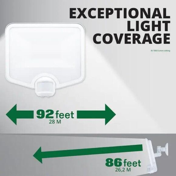 Good Earth Lighting Lumen Bronze Hardwired LED Motion-Activated Flood Li… - Picture 7 of 7